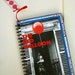 The Red Balloon Reinvented Vintage Book Travel Journal Scrapbook Notebook Story Included