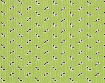 One Yard Denyse Schmidt Fabric - Flea Market Fancy Legacy- Free Spirit - Eyelet in Green