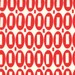 ONE YARD American Jane Pezzy Print for Moda - Mono Pez - Red