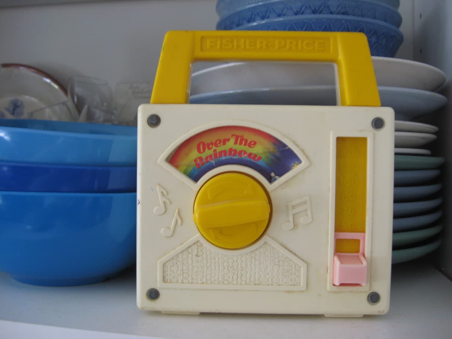 fisher price musical box