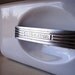1950's enamel refrigerator crisper drawer