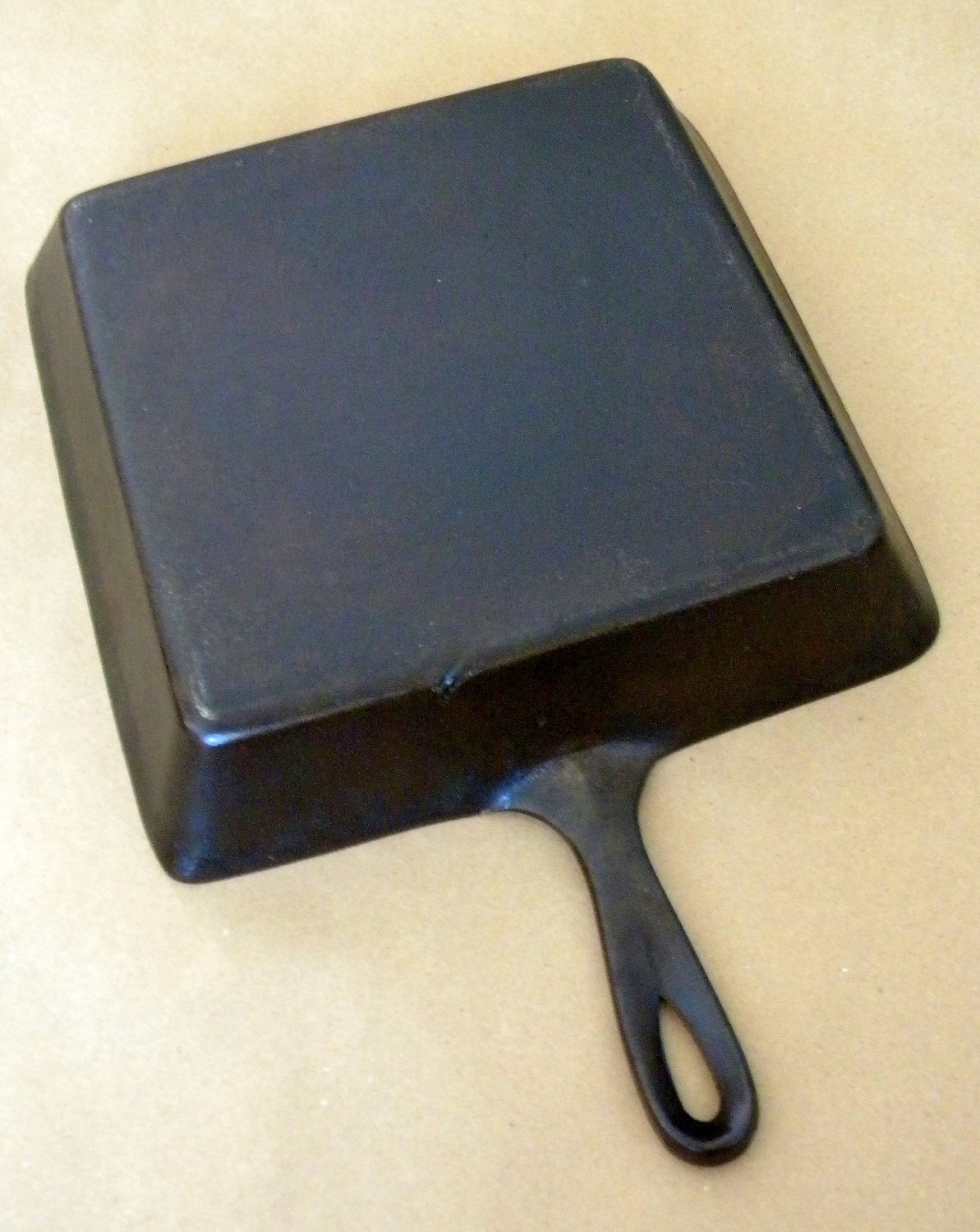 Square Cast Iron Pan Large and Deep