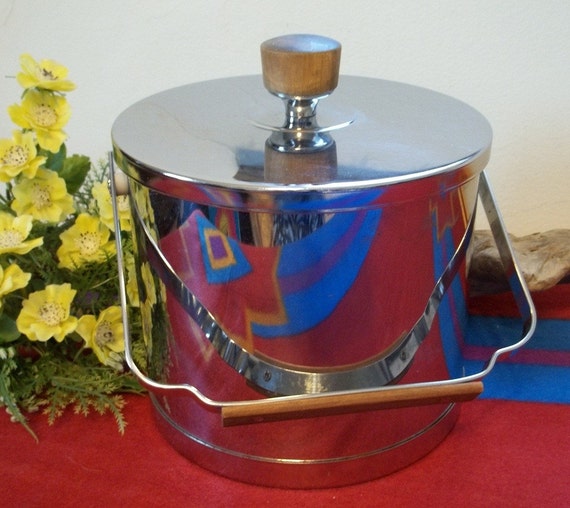  Atapco chrome wood mod era ice bucket