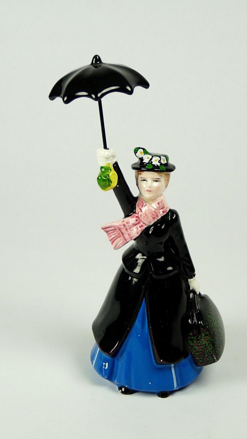 mary poppins porcelain figurine