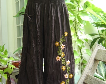 Nothing to Worry About Pants - Choc Brown
