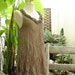 Scoop Frills Neckline Cotton Top - Rosy Brown