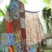 Soft Cotton Patchwork Wrap Skirt - OMW0401