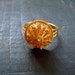 Vintage Gold Filigree Ring, 21K, India, Indian Wedding, 80's