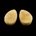 2 Pieces Yellow Teardrop Calibrated Druzy Agate Cabochon B16DR7927