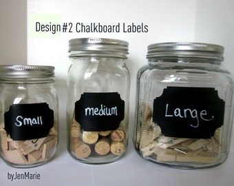 DesignNo.2 Chalkboard Labels