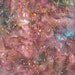 REMNANT--Brown Tones Batik Cotton Fabric--1 & 7/8 Yards