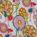 Dandy Girls Print Pure Cotton Fabric from ALexander Henry--One Yard