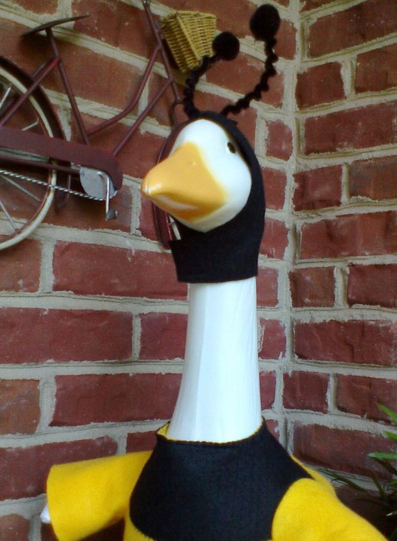 Geese Clothing Bumble Bee goose clothes Plastic or