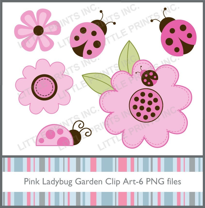 pink ladybug clip art free - photo #50