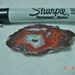 Montana Peach Gray Druzy Geode Dryhead Dry Head Agate Tumbled Polished Small Free Form Wrap Cut It