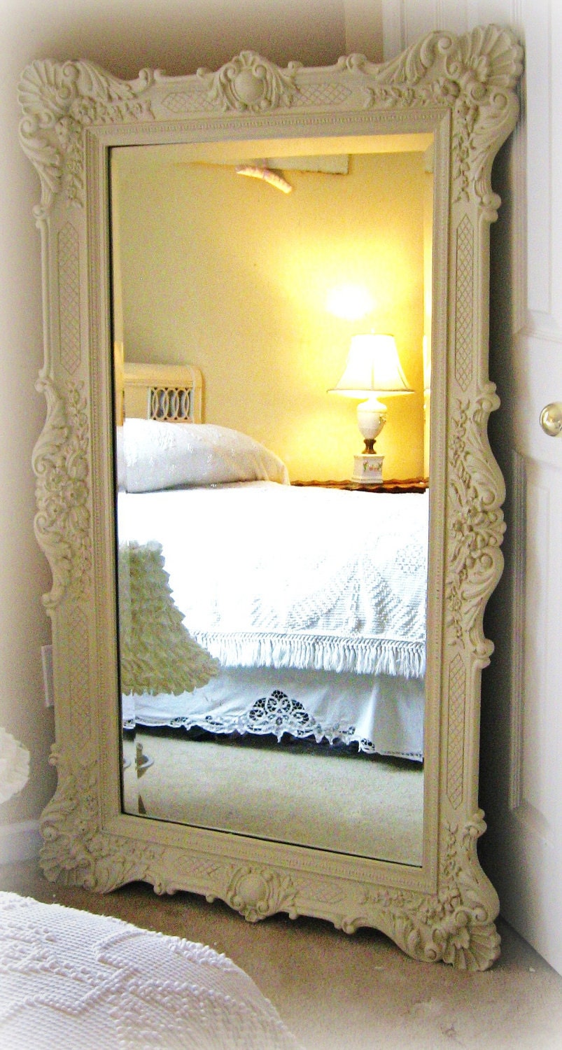 D R E S S I N G Mirror Vintage Leaning Mirror Floor Mirror