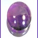 4460 - CABOCHON: 6 x 8mm Light Fine Purple Amethyst - Oval Cab