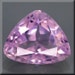 4751 - FACETED - 11 x 13mm Lavendar Afghani Kunzite - Trillion