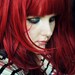 Chili Pepper / Human Hair Extension / Red Purple Pink Orange Black Yellow / Long Tie Dye Colored Hair