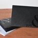 black stationery set: you & me ampersand