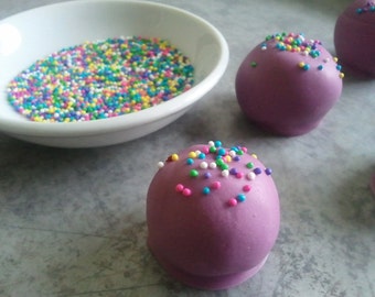 All Occasion Congrats Birthday Party Cake Ball Bites ~ 8 pack