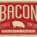 Bacon art print