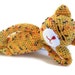 Crochet Amigurum Cat Yellow and White
