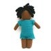 Crochet Faceless Doll Amigurumi African American - RESERVE