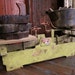 SALE Vintage Indian Green Scale