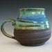RESERVED FOR BARBRA////Extra Extra Large Coffee Mug, Holds 34 oz, handmade ceramic cup