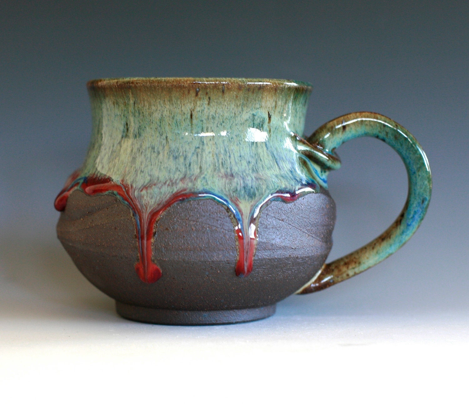 Large Coffee Mug Holds 22 oz handmade ceramic cup  coffee