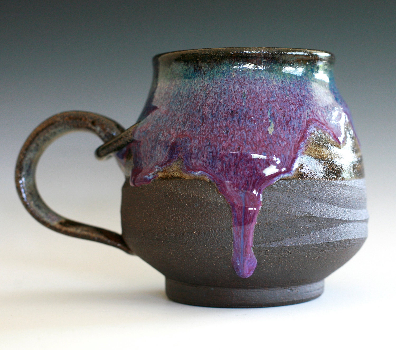 EXTRA Large Coffee  Mug Holds 30 oz handmade  ceramic  cup
