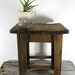 RESERVED FOR CRAZYFORCLOTHES-vintage wooden stool