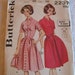 UNCUT Vintage 60s Butterick 2237 Misses Size 16 Quick Dress pattern