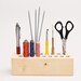 Sale 50% Off Desk Organizer Wood Pen Holder Pencil Holder Office Organizer CRAFTING CINDY