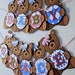 Teddy Bear Baby Shower Banner Party Decorations - Custom Words (10 letters)