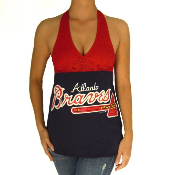 One of a Kind Gameday Shirt made w/ Braves by scoreongameday