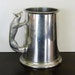 Vintage English Tankard, Fox Handled Pewter Mug, Sheffield England