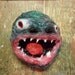 rubber monster hand puppet