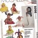 Infant Costume Pattern - Infants Creepy Crawlers Bib Uncut McCalls 6098