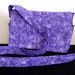 Shoulder Bag - Purple Flowered