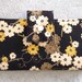 Fabric Wallet - Black Floral