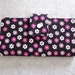 Fabric Wallet - Pink and White Flowers