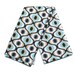 Baby Boy Changing Pad in Grey and Aqua Michael Miller Fabric