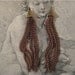 1 pair Vintage 2 3/4 inch Chain Tassel Drops