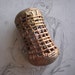 1 Large Traditional Style Lost Wax Cast Brass Focal Bead, 36mm