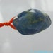 SAPPHIRE FoCal BEAD. Natural. Large. Faceted. Polkie Rose Cut. 1 pc. 14.49 cts. 20x13m (s479a)