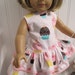 American Girl Doll Dress 1930's Party Dress Set