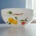 Fire King Bowl Gay Fad Fruits Vintage Fire-King Mid Century