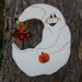 Halloween Crescent Moon Ghost
